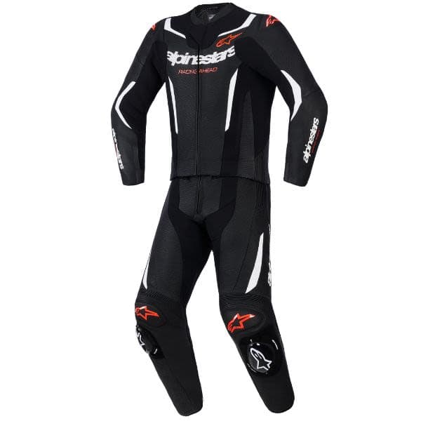 ALPINESTARS GP FORCE V2 2 PC Black, Fluorescent, Red, White