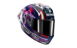 SHARK AERON-GP Carbon, Purple, White 4