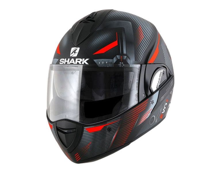 SHARK EVOLINE SERIES 3 Black, Grey, Matt, Red