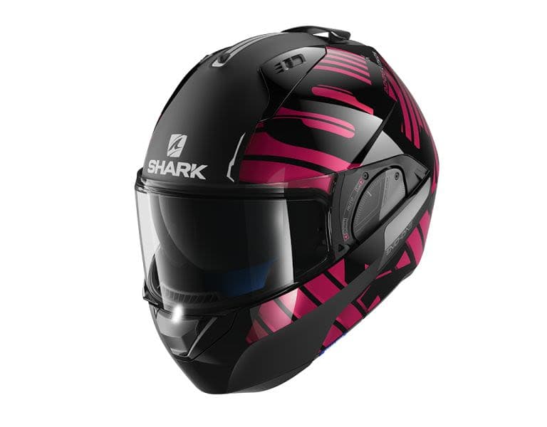 SHARK EVO-ONE 2 Black, Matt, Pink