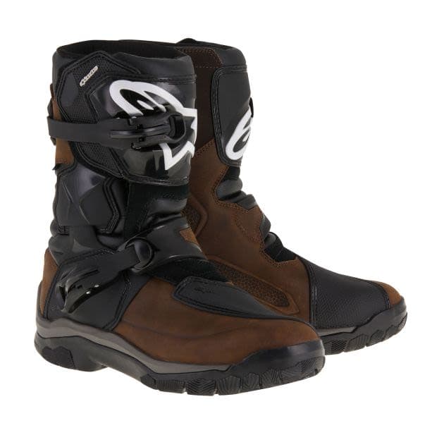 ALPINESTARS BELIZE DRYSTAR OILED LEATHER Brown, Black