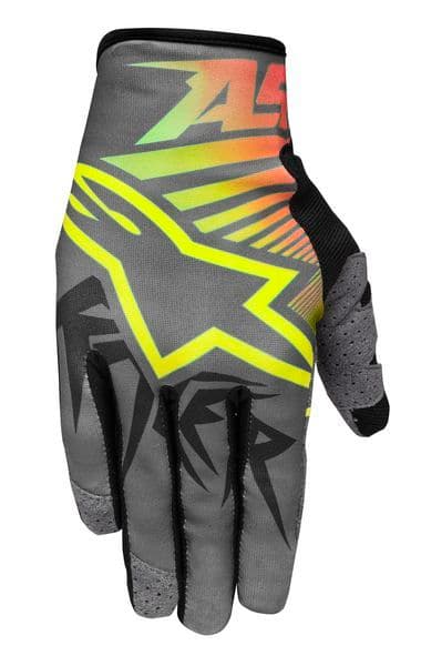 ALPINESTARS MX RACE BRAAP Fluorescent, Grey, Yellow