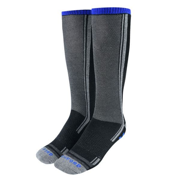 OXFORD COOLMAX OXSOCKS Black, Grey