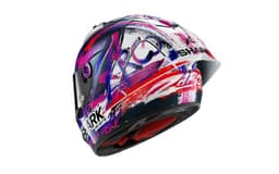 SHARK AERON-GP Carbon, Purple, White 2