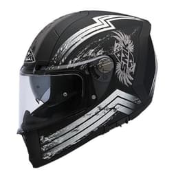 SMK FORCE Black, Matt, White 1