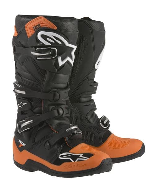 ALPINESTARS MX TECH 7 Black, Orange
