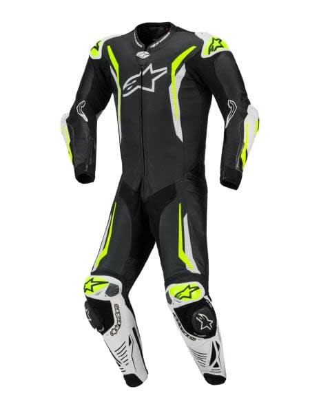 ALPINESTARS GP TECH V5 1 PC Black, Fluorescent, White, Yellow