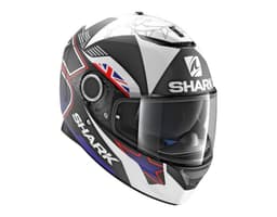 SHARK SPARTAN Black, Blue, Matt, White 4