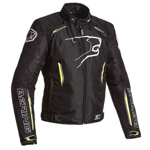 BERING Textile jackets Black, Fluorescent