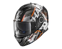 SHARK SPARTAN CARBON Black, Grey, Orange 1