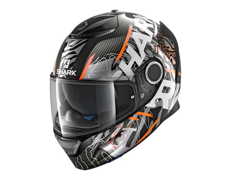 SHARK SPARTAN CARBON Black, Grey, Orange