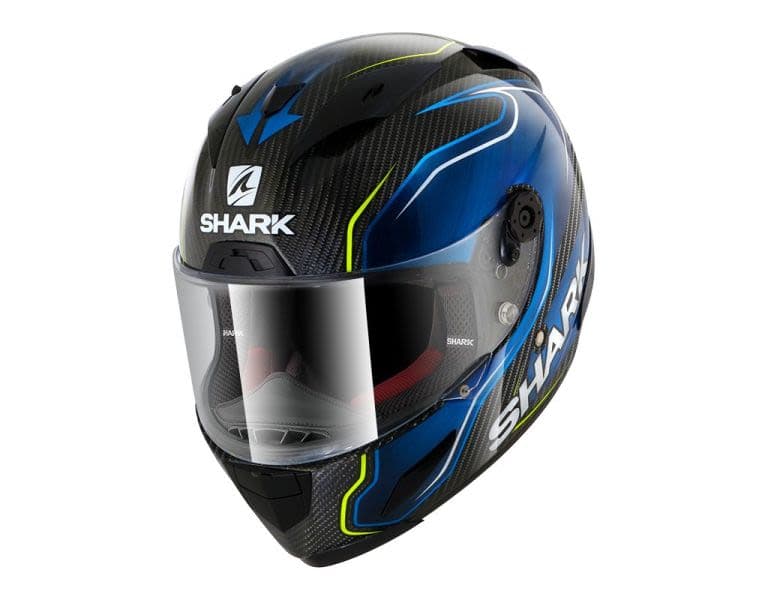 SHARK RACE-R PRO CARBON Black, Blue, Yellow