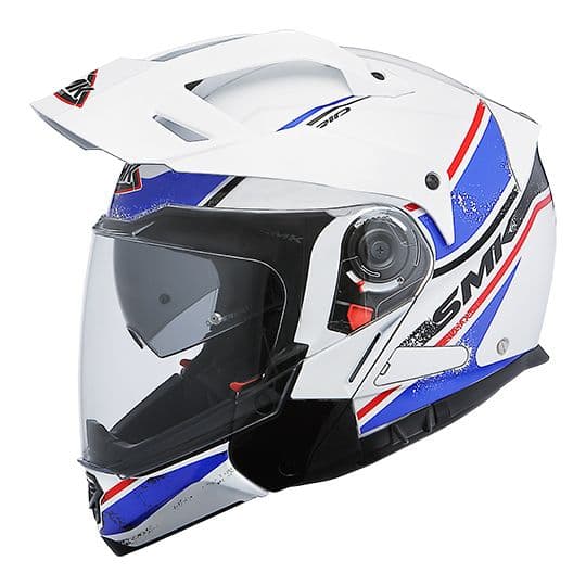 SMK HYBRID EVO Blue, Red, White