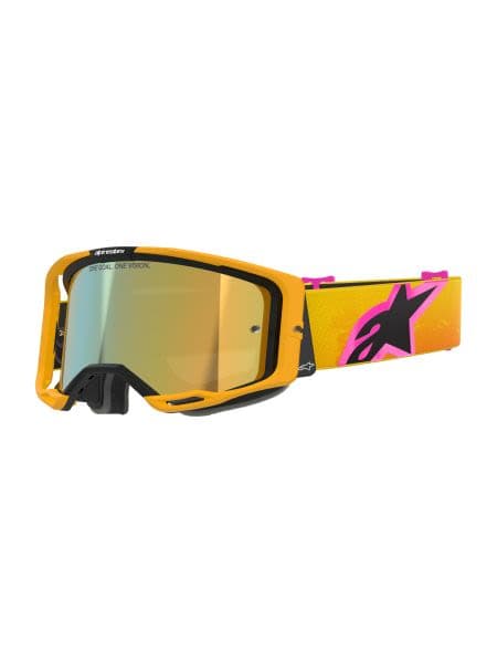 ALPINESTARS MX VISION 8 CORP Orange, Pink, Yellow