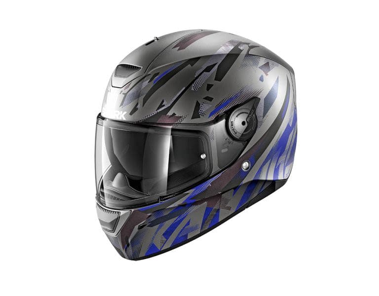 SHARK D-SKWAL Black, Blue, Grey, Matt