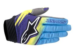 ALPINESTARS MX TECHSTAR VENOM Blue, Green, Purple 3
