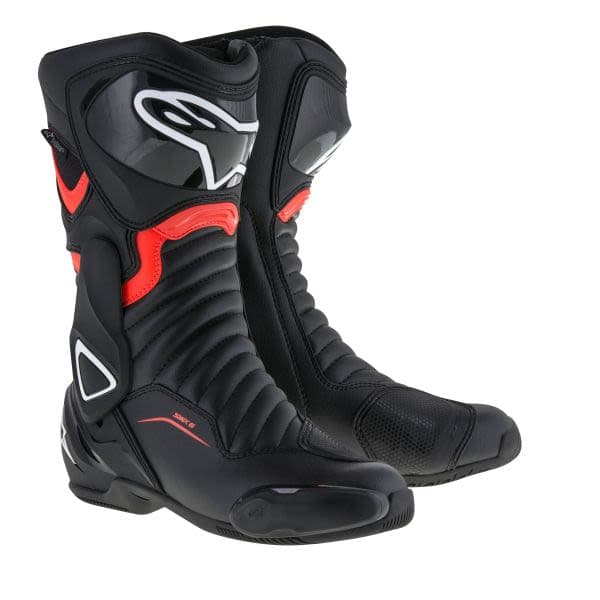 ALPINESTARS SMX-6 V2 DRYSTAR Black, Fluorescent, Red