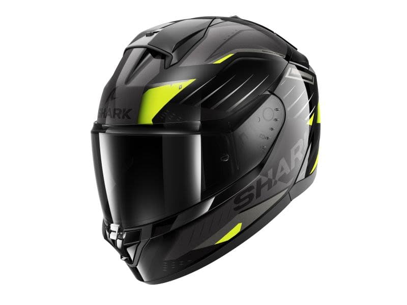SHARK RIDILL 2 Black, Glossy, Grey, Yellow