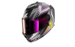 SHARK SPARTAN GT PRO Carbon, Chrome, Purple 1