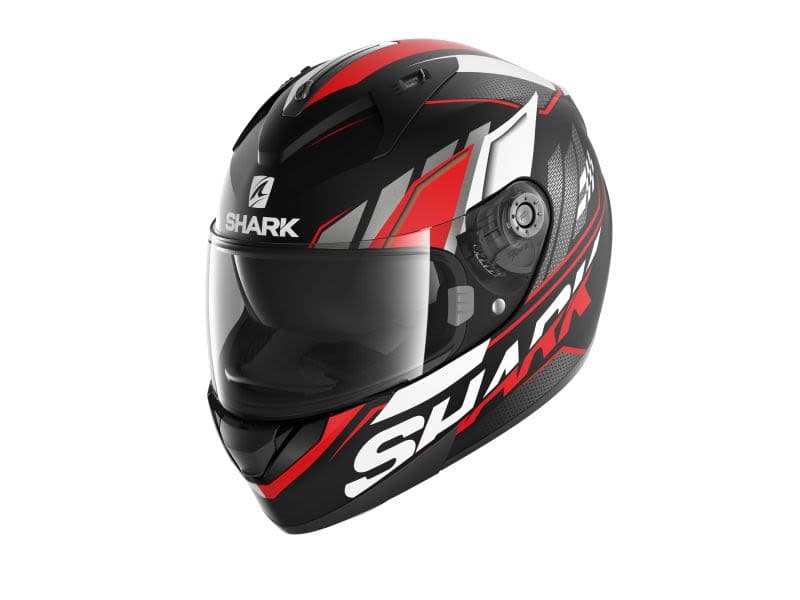 SHARK RIDILL 1.2 Black, Matt, Red, White