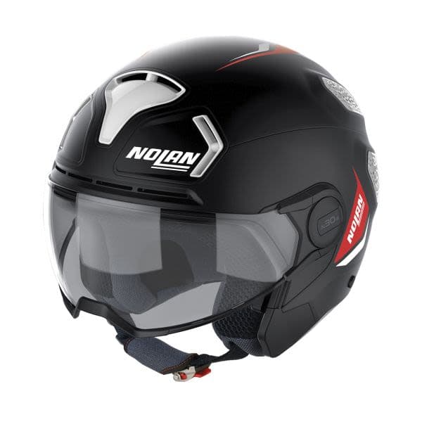NOLAN N30-4 T Black, Matt, White