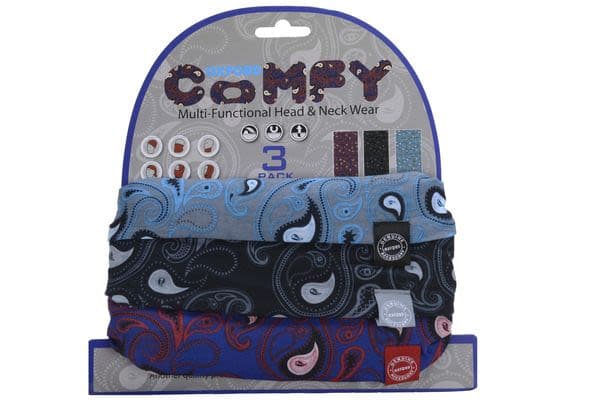 OXFORD PAISLEY Black, Blue, Red