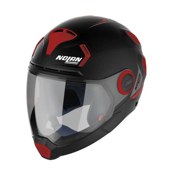 NOLAN N30-4 VP Black, Matt, Red