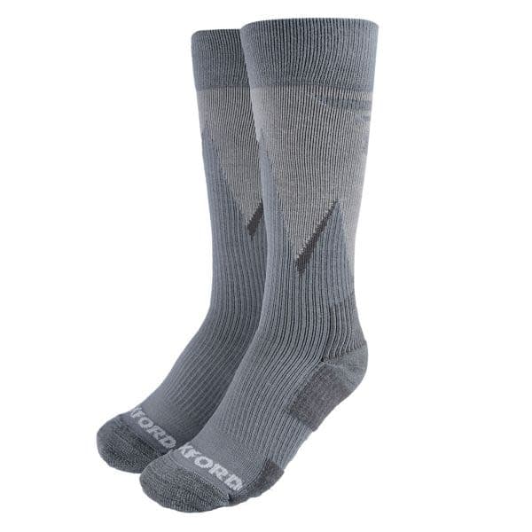 OXFORD MERINO SOCKS Grey