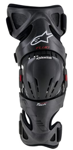 ALPINESTARS MX FLUID TECH CARBON Grey, Red 4