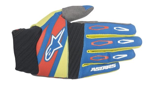 ALPINESTARS MX TECHSTAR FACTORY Blue, Fluorescent, Red, Yellow