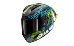 SHARK AERON-GP Black, Blue, Green 1
