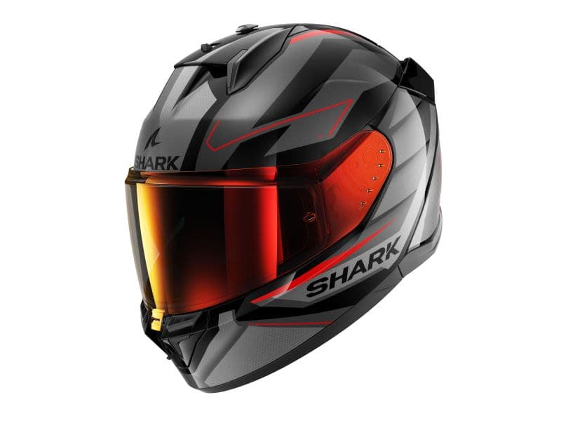 SHARK D-SKWAL 3 Black, Grey, Matt, Red