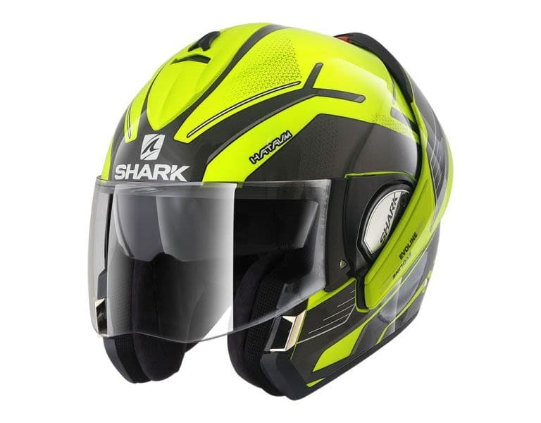 SHARK EVOLINE 3 Black, Fluorescent, Matt, Yellow
