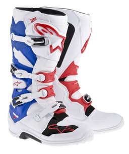 ALPINESTARS MX TECH 7 Blue, Red, White 1