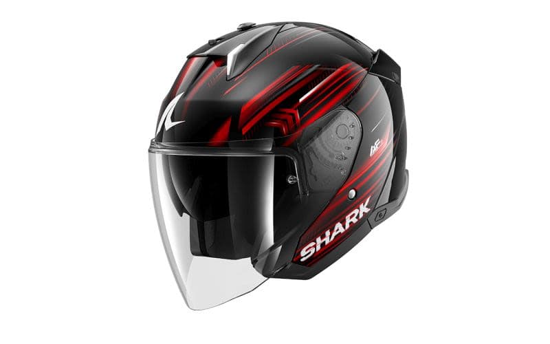SHARK SKWAL i3 JET Black, Red, White