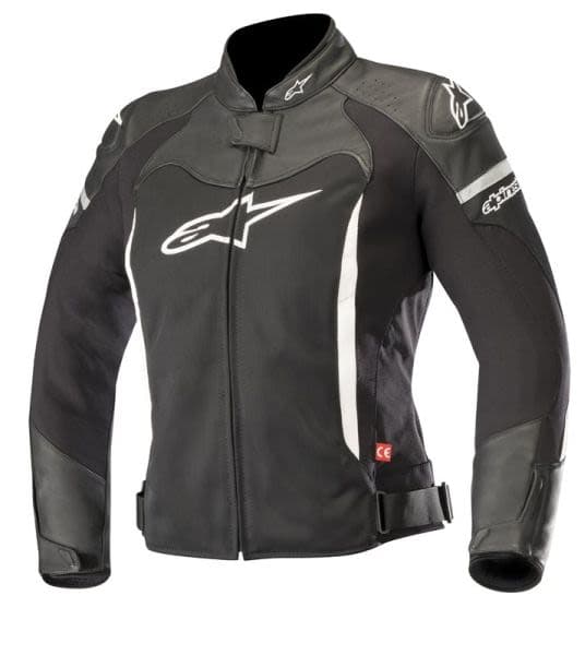 ALPINESTARS Leather jackets Black, White