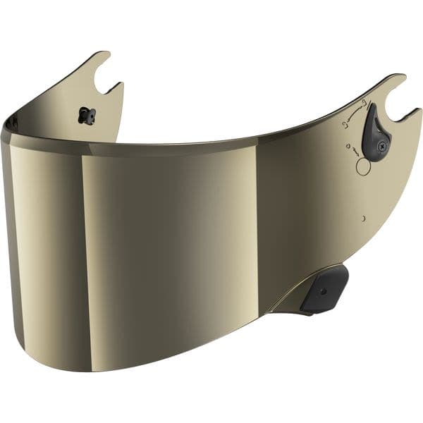 SHARK AERON, AERON GP, RACE-R, SPEED-R Gold, Mirror