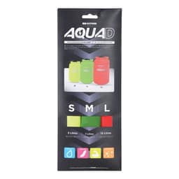 OXFORD AQUA-D WATERPROOF PACKING CUBES Green, Red, Yellow 2