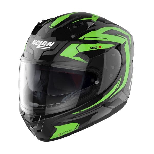 NOLAN N60-6 Anthracite, Black, Green, Matt