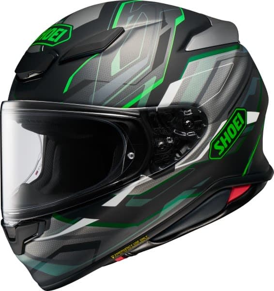 SHOEI NXR II Green, Grey