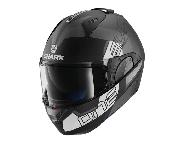 SHARK EVO-ONE 2 Black, Grey, Matt, White