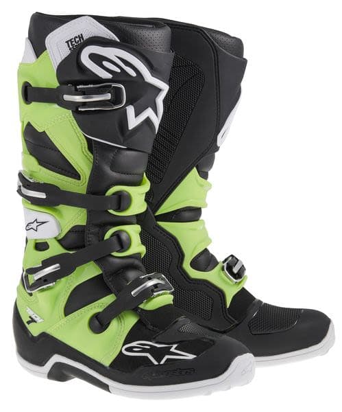 ALPINESTARS MX TECH 7 Black, Green