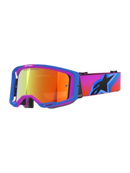 ALPINESTARS MX VISION 8 CORP Blue, Orange, Purple
