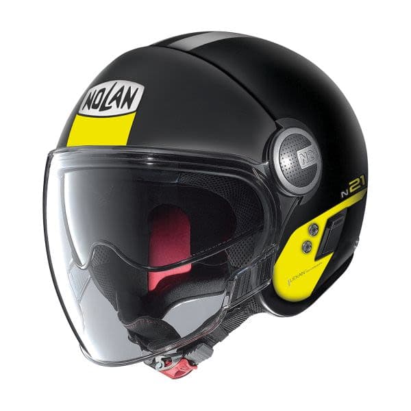 NOLAN N21 VISOR Black, Matt, Yellow