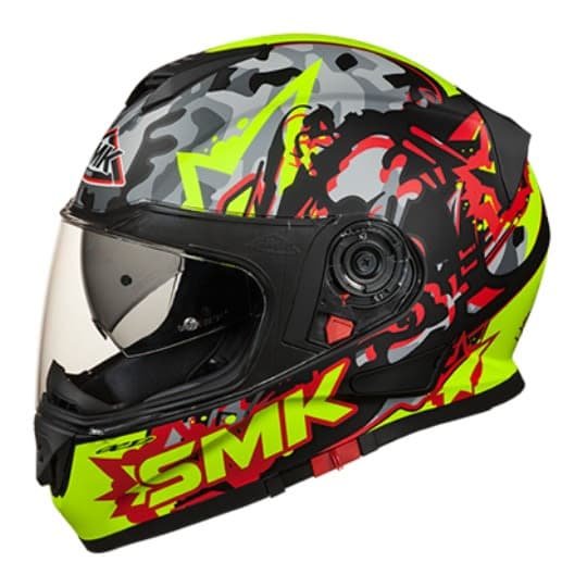 SMK TWISTER Black, Fluorescent, Matt, Yellow