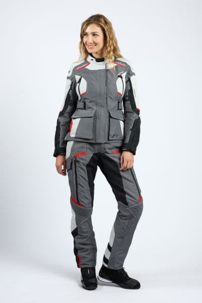 IXON LADY MIDGARD Black, Grey, Red