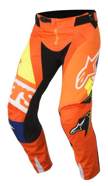 ALPINESTARS MX TECHSTAR FACTORY Blue, Fluorescent, Orange, White, Yellow