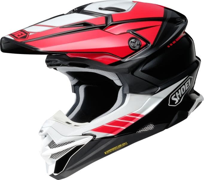 SHOEI VFX-WR 06 Black, Red, White