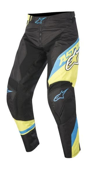 ALPINESTARS MX YOUTH RACER SUPERMATICALPINESTARS, Black, Blue, Fluorescent, Yellow