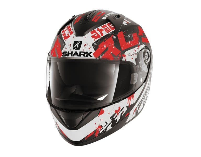 SHARK RIDILL Red, White